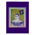 Frida's Purple Party Dress Card