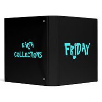 FRIDAY EARTH COLLECTIONS BINDERS