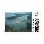 Friday Harbor WA from the air Stamps