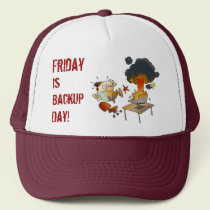 Friday Is Backup Day! hats