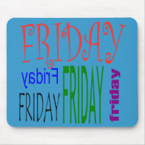 Friday mousepads by ABitOff Friday mousepads