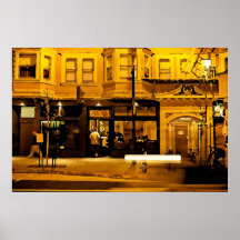 Friday Night at the Bar Print