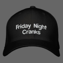 Friday Night Cranks Hat embroidered hats