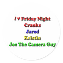 Friday Night Cranks Sticker
