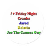 Friday Night Cranks Sticker