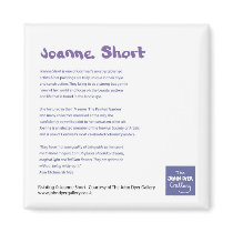 Fridge Art: Joanne Short Artist Information magnets by johndyergallery Fridge Art: Joanne Short Artist Information magnets