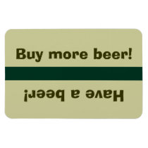 Fridge Beer Status - Have a beer, buy beer magnets