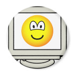 Computer screen emoticon   fridge_magents_magnet