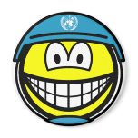 UN soldier smile   fridge_magents_magnet