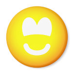 Cut out emoticon   fridge_magents_magnet