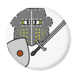 Fighting Knight buddy icon   fridge_magents_magnet
