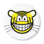 Tiger smile   fridge_magents_magnet