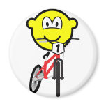 BMX buddy icon Olympic sport Cycling fridge_magents_magnet