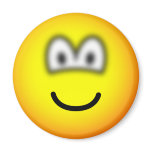 Blurry eyed emoticon   fridge_magents_magnet