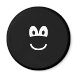 Emoticon in the dark   fridge_magents_magnet