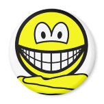 Yoga smile   fridge_magents_magnet