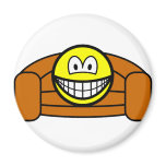 Couch potato smile   fridge_magents_magnet
