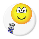 Tv remote emoticon   fridge_magents_magnet