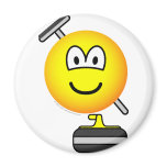 Curling emoticon   fridge_magents_magnet