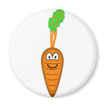 Carrot emoticon   fridge_magents_magnet