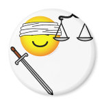 Justice emoticon   fridge_magents_magnet