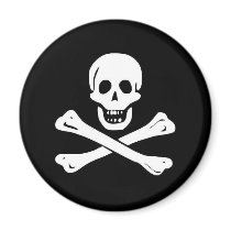 Fridge Pirates magnets by Renn_Fare Fridge Pirates magnets