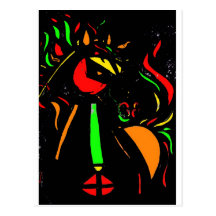 Frie Shapes Post Cards