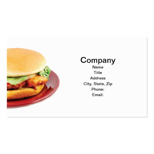 297+ Sandwich Business Cards and Sandwich Business Card Templates Zazzle