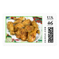Fried Chicken, Yum! postage