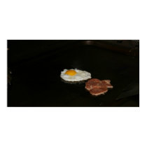Fried egg and burger at street stall, Taipei posters by photoslot Fried egg and burger at street stall, Taipei posters