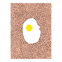 "Fried Egg and Spaghetti" Print