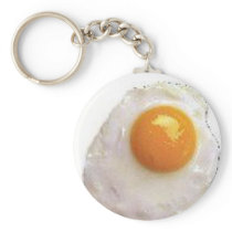 Fried Egg Key Chain