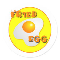 Fried Egg stickers by prawny Fried Egg stickers