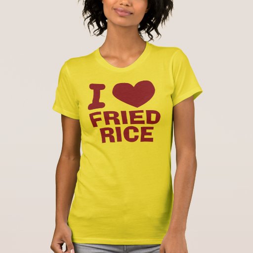 Fried Rice TShirt Zazzle
