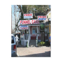 Fried Twinkies and other treats postcards by PLindberg Fried Twinkies and other treats postcards