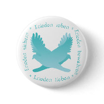 Frieden sichern, bewahren, leben, lieben buttons