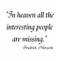 Friedrich Nietzsche Quotes on T-shirts!