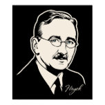Friedrich von Hayek Print