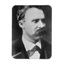 Friedrich Wilhelm Nietzsche (1844-1900) 1873 (b/w Magnets