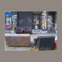 Friedrichshain Berlin Hausbesetzer - Squatters postcards