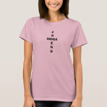 FRIEND - AMIGA - female shirt by Horseshoes3 FRIEND - AMIGA - female shirt