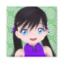 Friend Anime Magnet by megakawaii Friend Anime Magnet