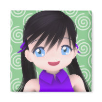 Friend Anime Magnet
