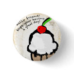 Friend Cupcake Pinback Buttons