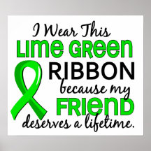 Friend Deserves Lifetime Lymphoma Posters