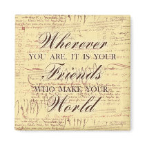 Friend Indeed Magnet by KrispysKingdom Friend Indeed Magnet