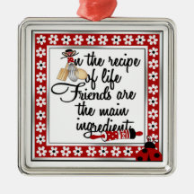 Friend Kitchen Ornament