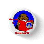Friend of ComicsDC badge (design 2) Pinback Button