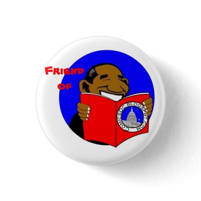 Friend of ComicsDC badge (design 2) Pins by mrhode