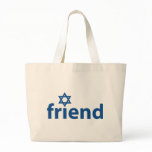 Friend of Israel Canvas Bag